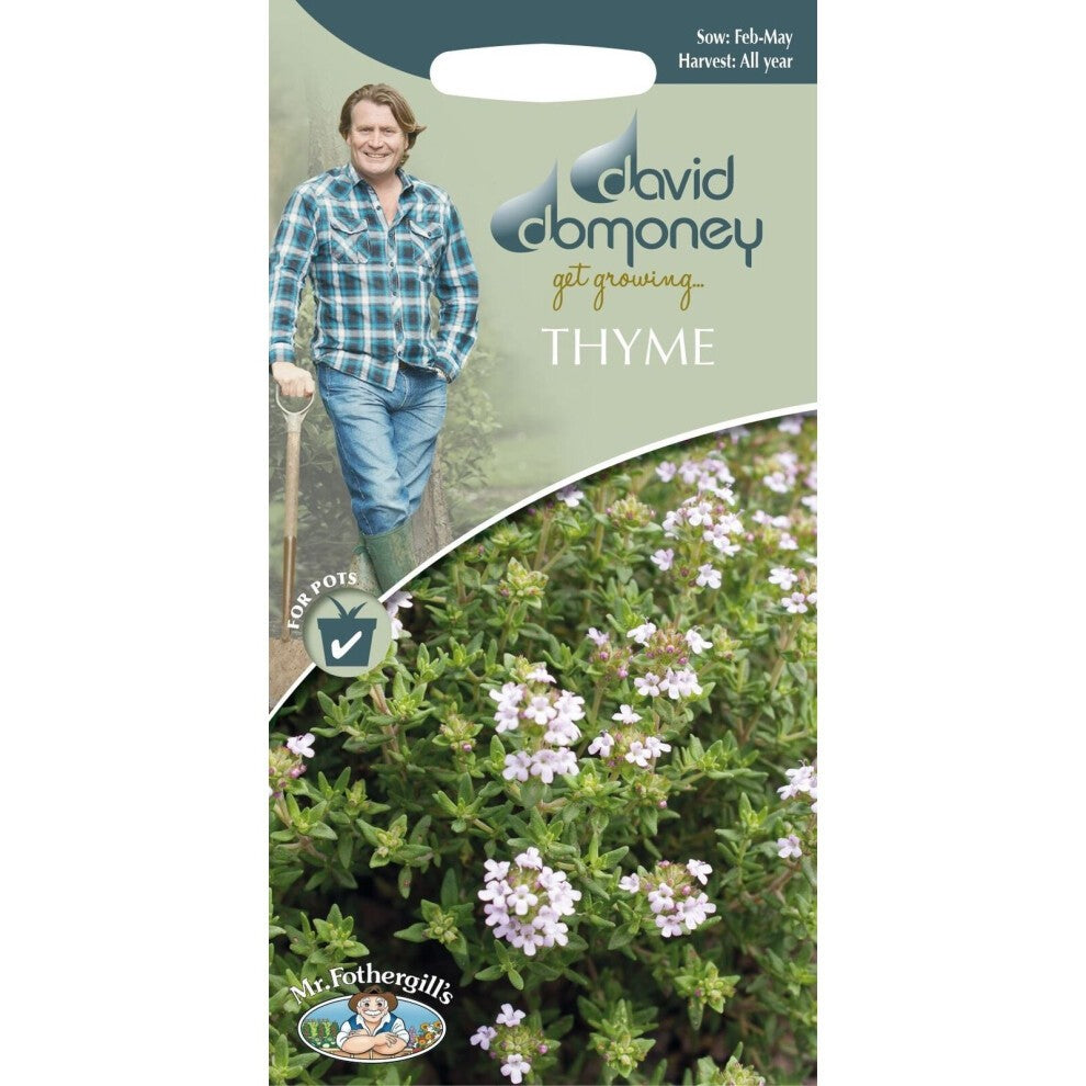 Mr Fothergills - Herb - David Domoney - Thyme Seeds