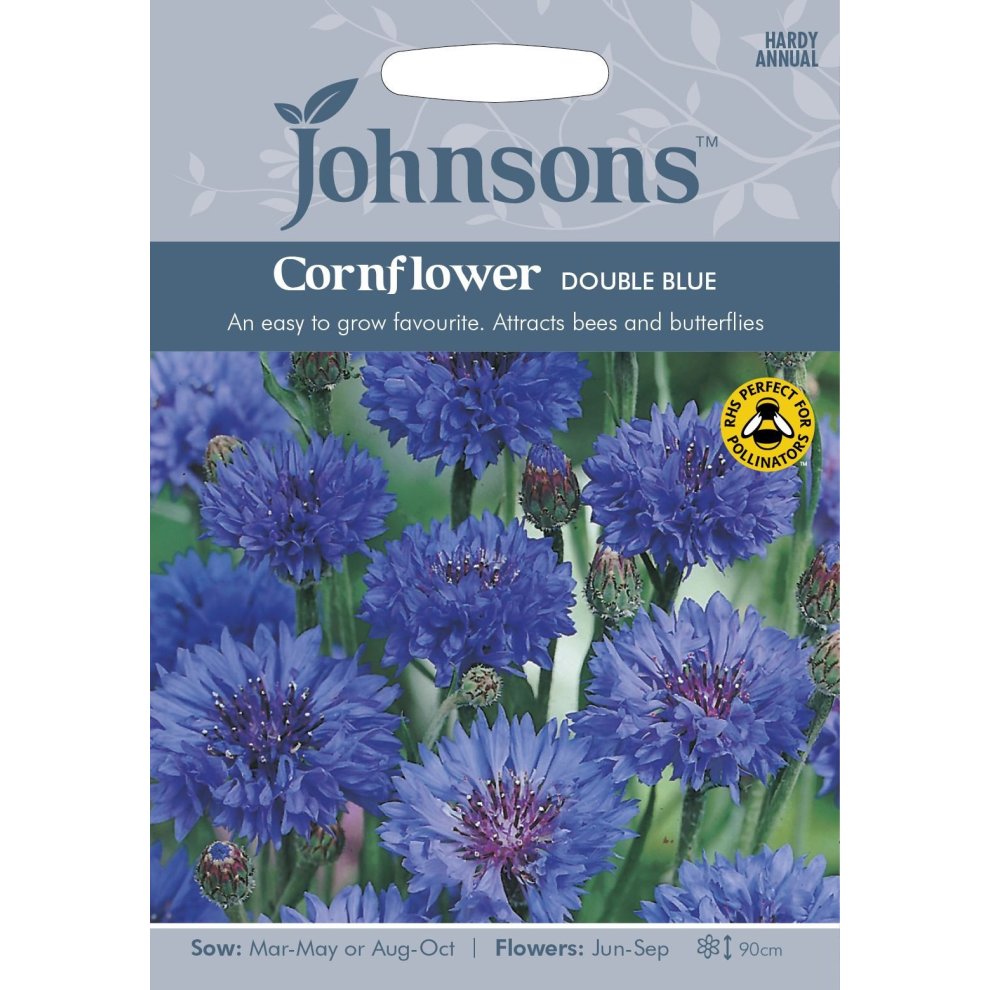 Cornflower Double Blue Seeds
