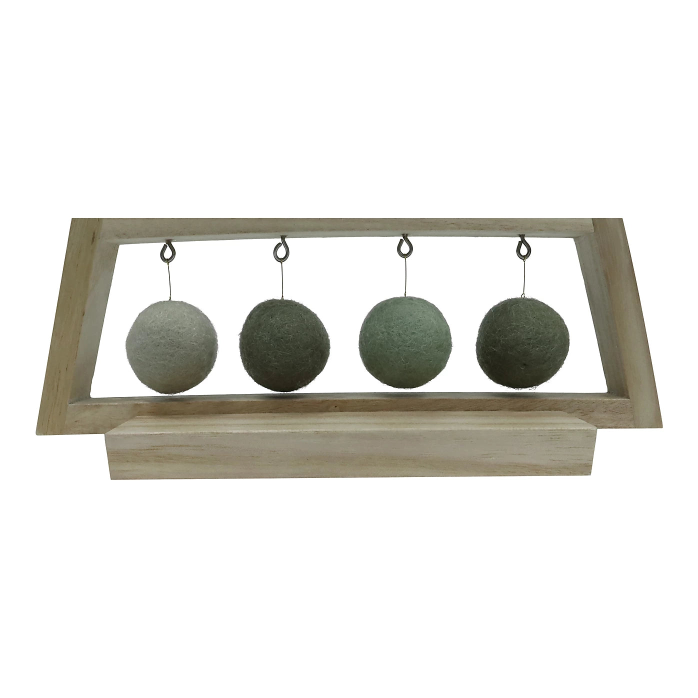 360mm Natural Metal & wood Indoor Tree with baubles Standing decoration