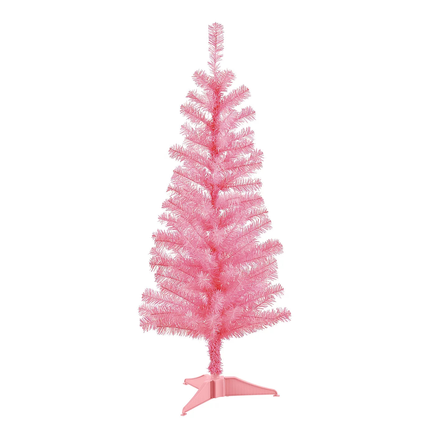 4ft Orelle Pink Wrapped Full Artificial Christmas tree