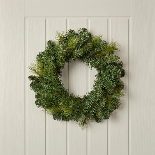 50cm Eiger Classic Full Christmas wreath - Green