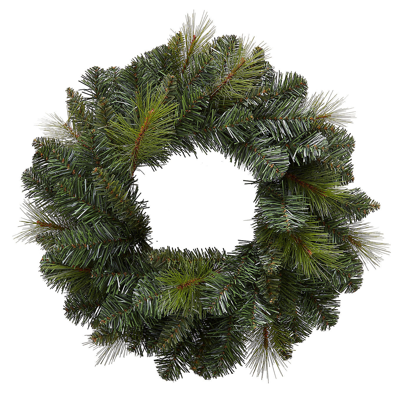 50cm Eiger Classic Full Christmas wreath - Green