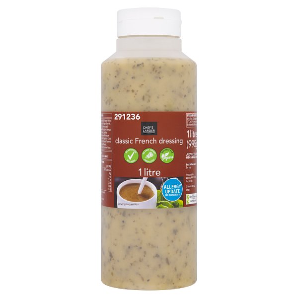 Chef's Larder Classic French Dressing 1 litre
