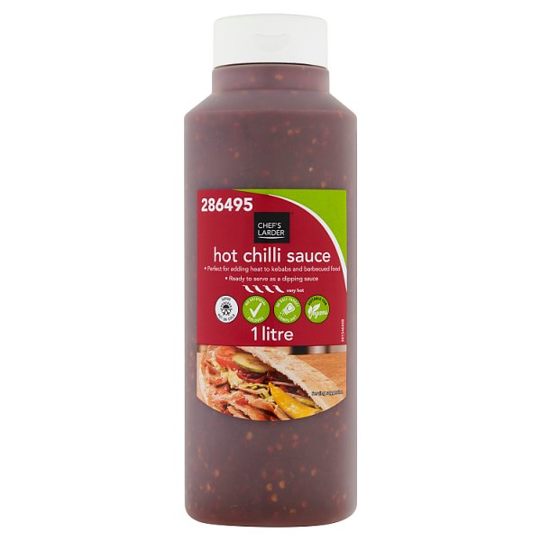 Chef's Larder Hot Chilli Sauce 1 litre