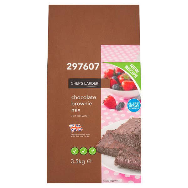 Chef's Larder Chocolate Brownie Mix 3.5kg