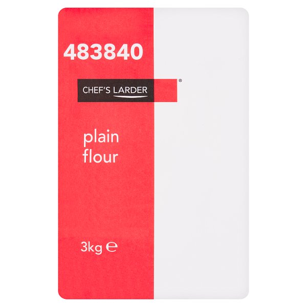 Chef's Larder Plain Flour 3kg