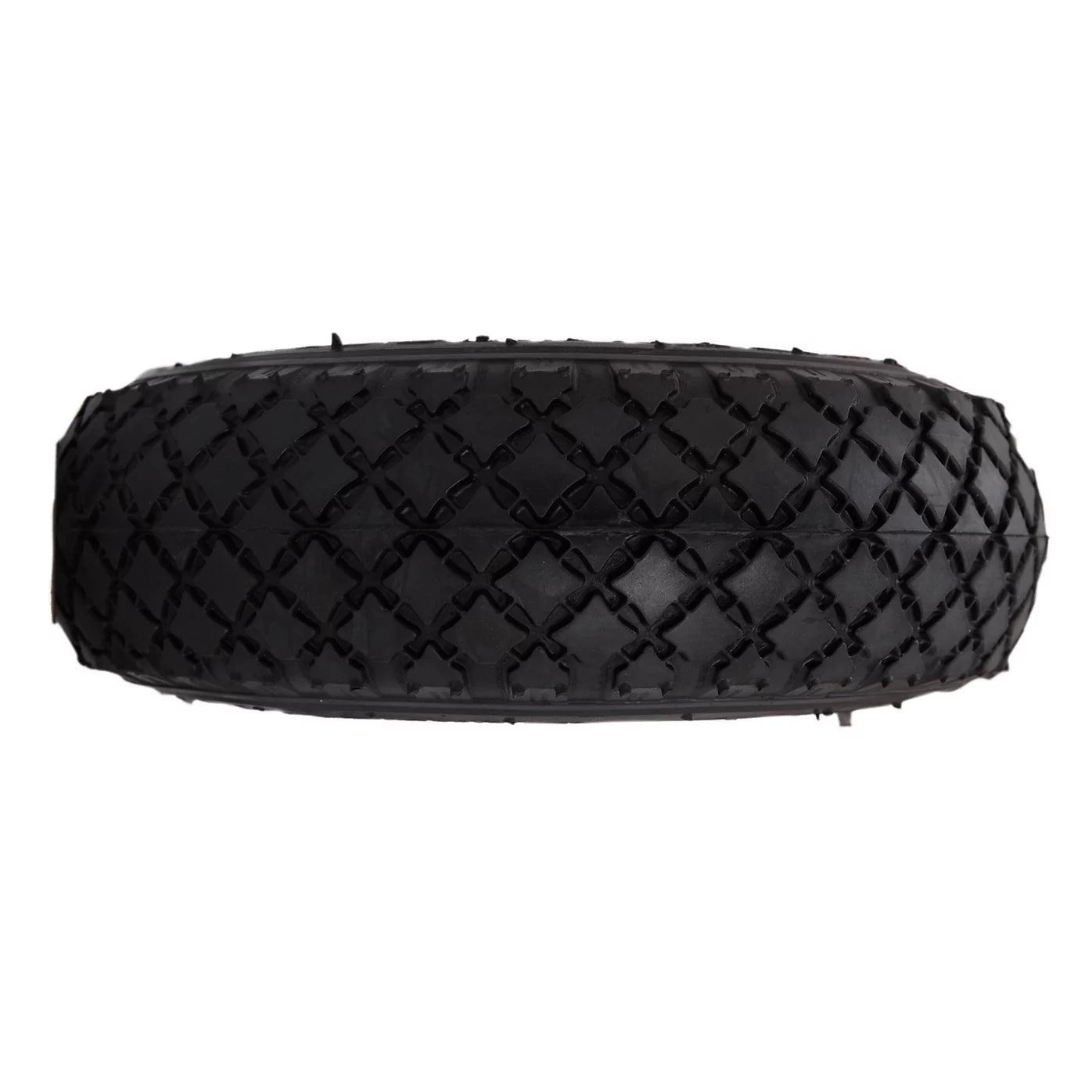 Fixed Rubber Wheel Tyre & Rim, (Dia)254mm Sack Truck