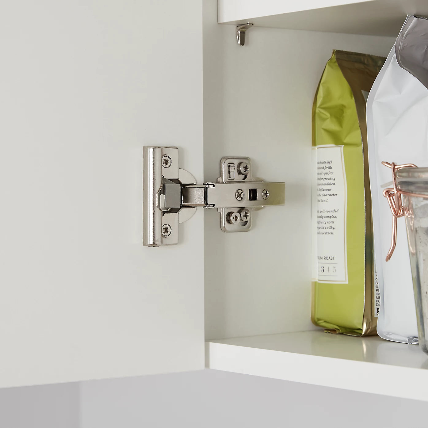 GoodHome Kombu Soft-close 110° Clip-on Cabinet hinge, Pair