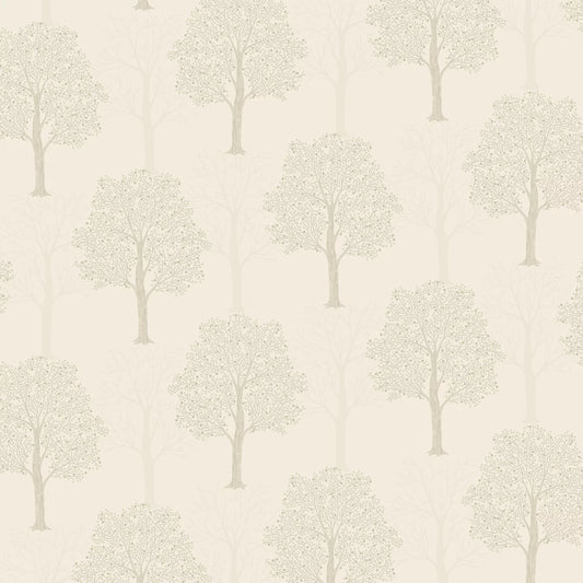 Holden Décor Opus Ornella Cream Tree Embossed Wallpaper