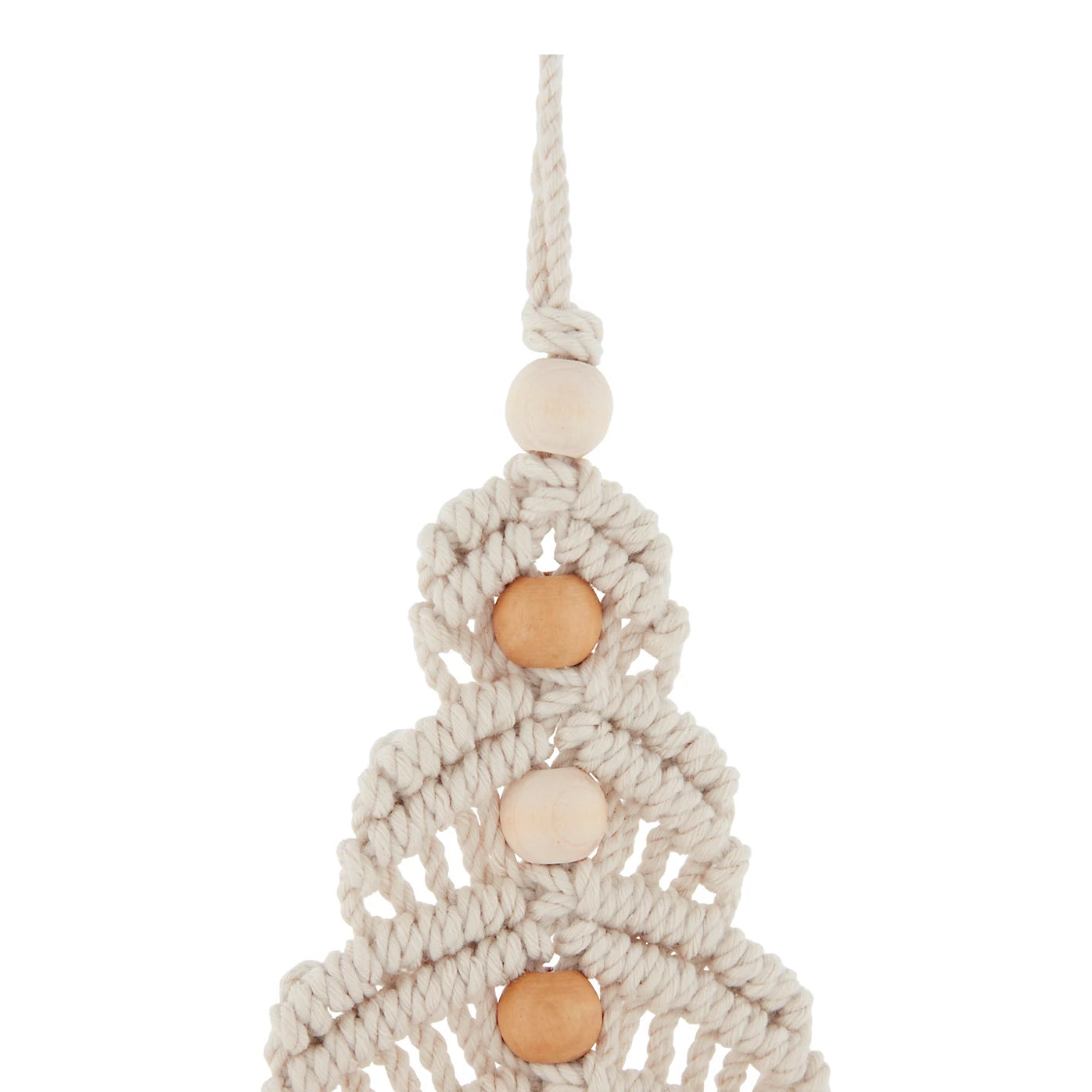 Natural Macrame Tree Hanging decoration Christmas Tree