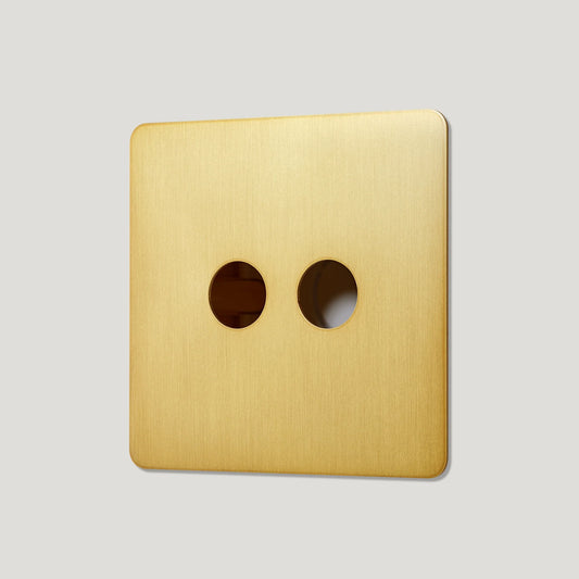 Plank Hardware Module Light Switch 2G Toggle / Mixed Plate