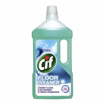 Cif No Residues Floor Cleaner 950ml – Ocean Fresh, Streak-Free Shine