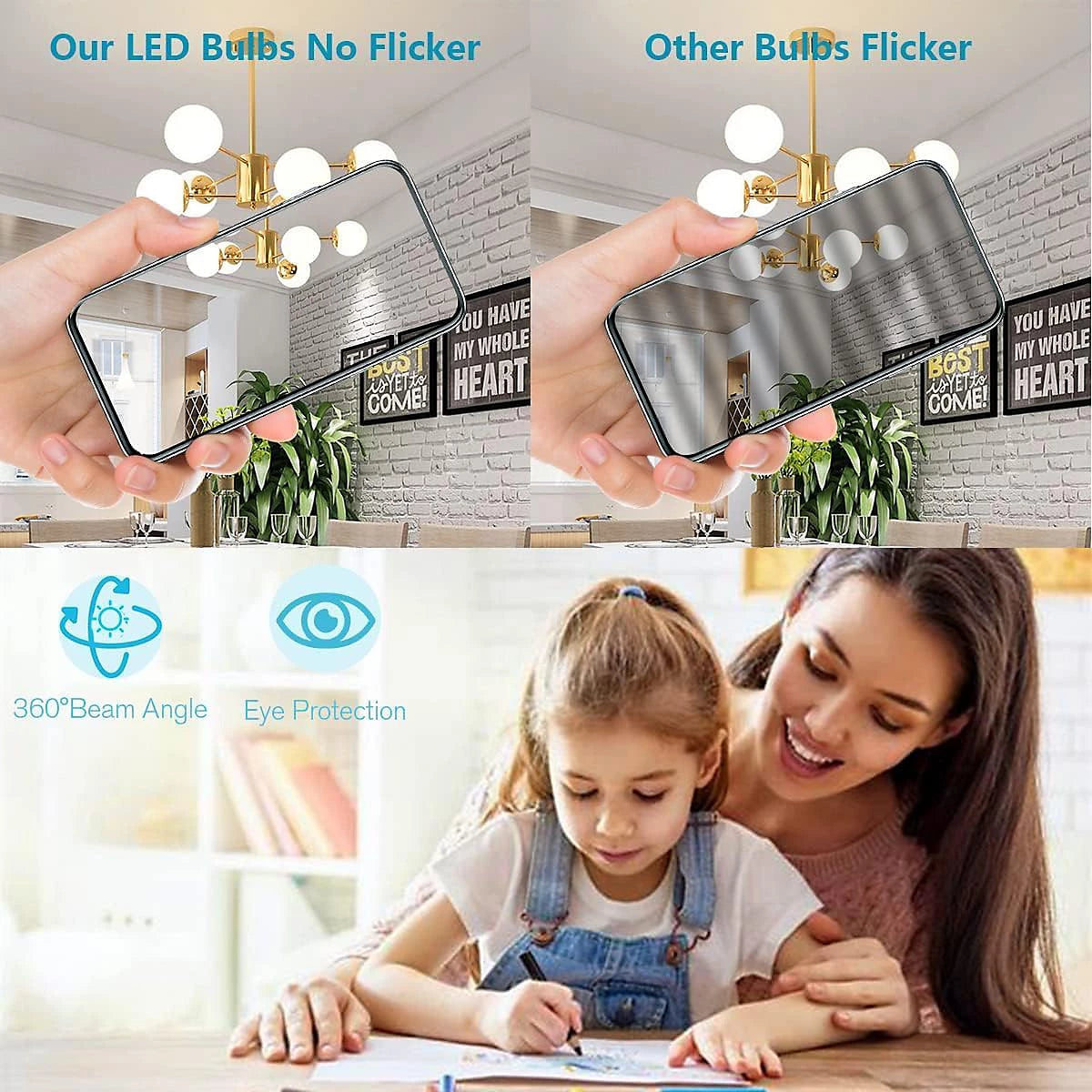 6 x G9 LED Light Bulbs, 3W Equivalent to 30W G9 Halogen Bulbs Warm White
