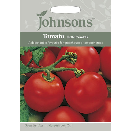 Johnsons Seeds - Pictorial Pack - Vegetable - Tomato Moneymaker - 50 Seeds