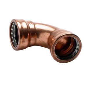 Plumbsure Push-Fit 90° Pipe Elbow (Dia)22mm 22mm