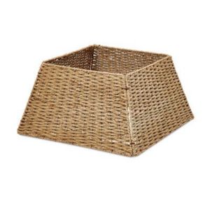 Natural Rattan Effect Iron & Rattan Natural Rattan Tree Skirt 50Cm(Dia)