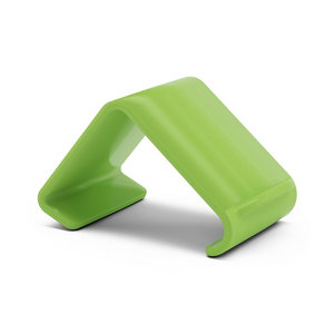 Form Kaze Green Polypropylene (Pp) & Steel Storage Clip (L)30mm, Pack of 2
