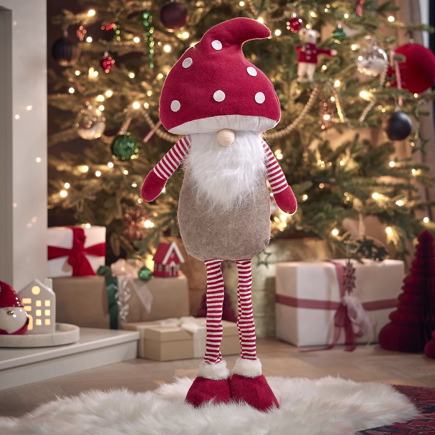 760mm Red Indoor Mushroom Gonk Standing decoration