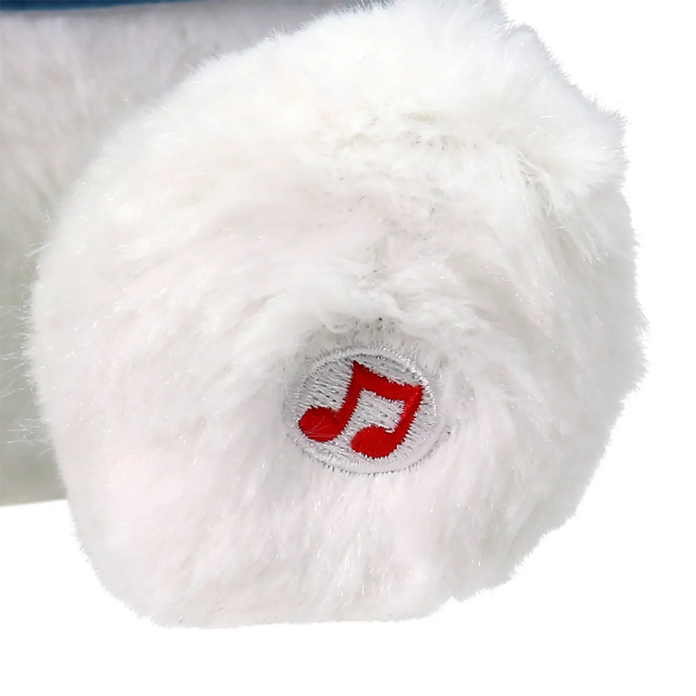 Battery-powered Sings & turns Multicolour Polar Bear in jumper character