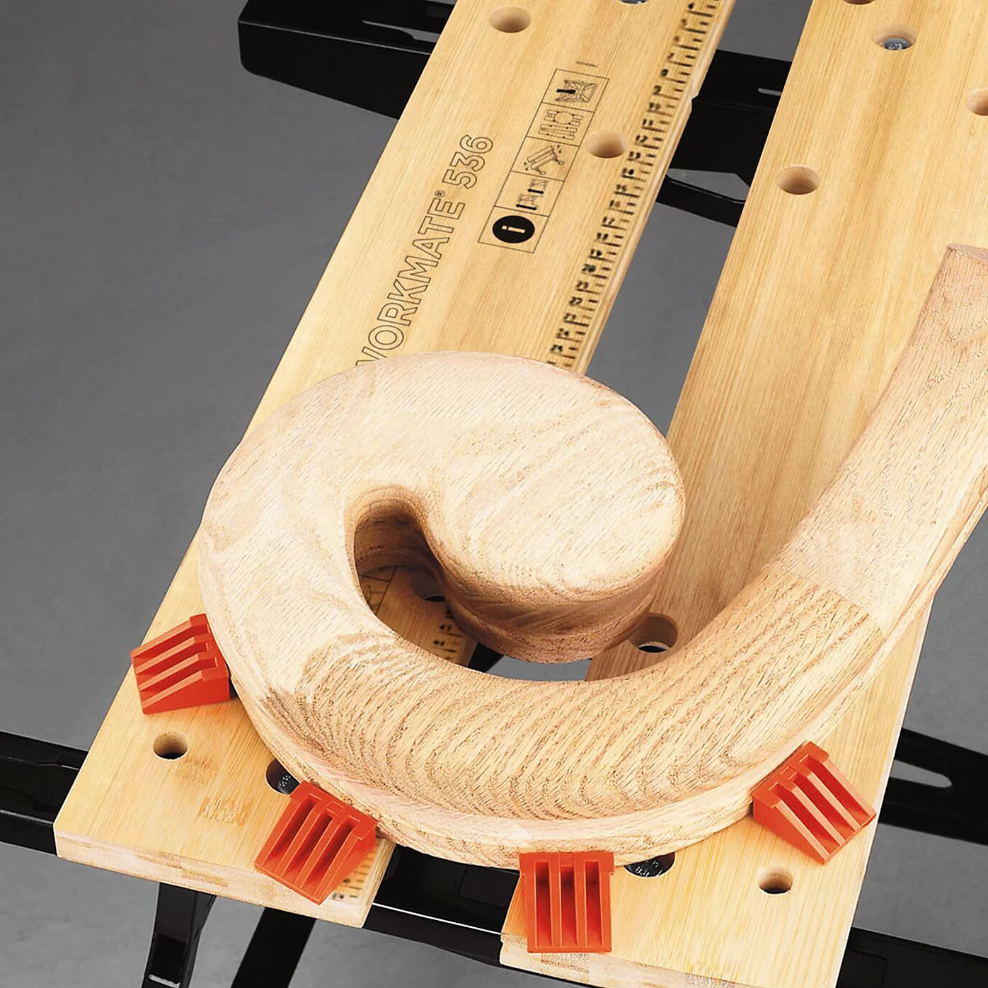 Black & Decker Workmate Black & orange 170mm Folding Workbench - WM536-XJ