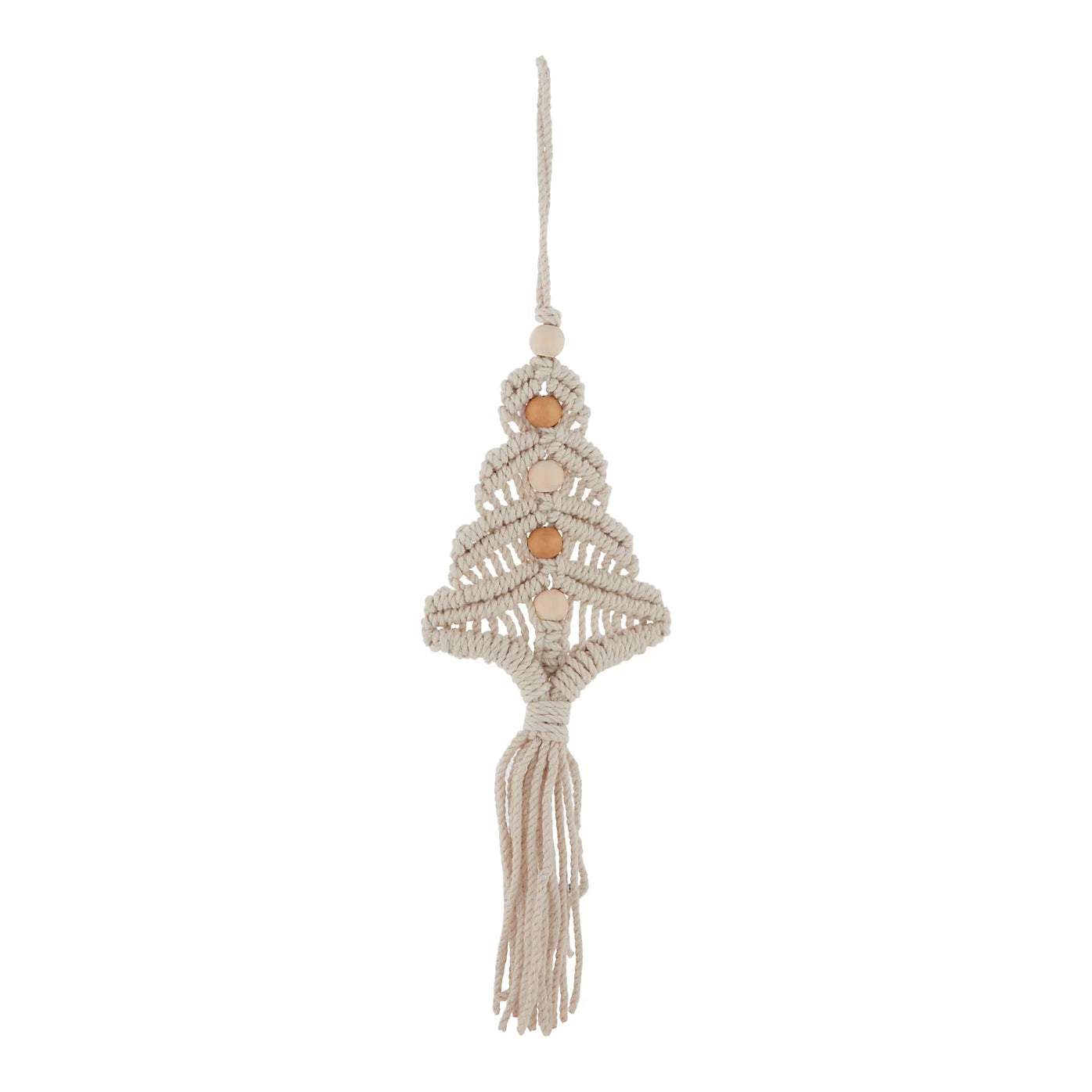 Natural Macrame Tree Hanging decoration Christmas Tree
