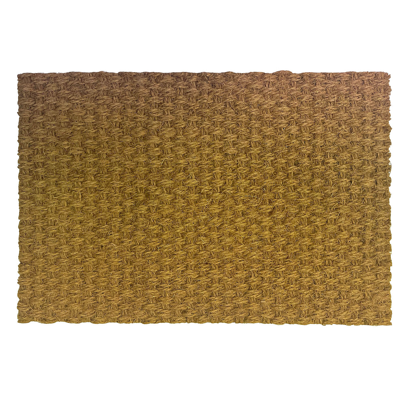 Natural Woven Coir Door mat, 60cm x 40cm