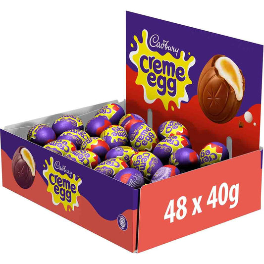 48 x 40g Yummy Cadbury creme egg