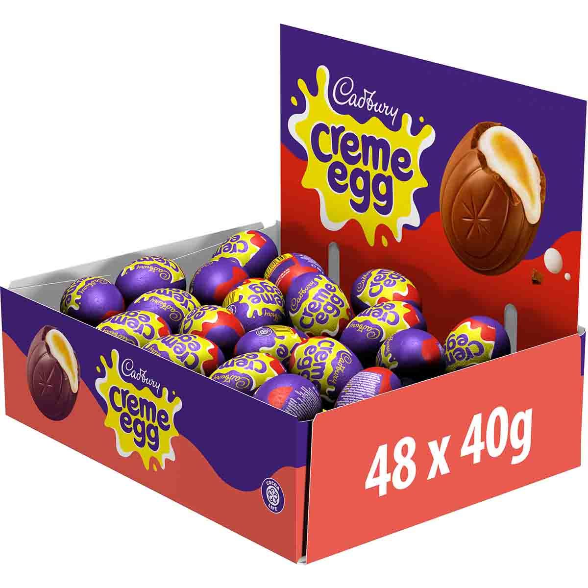 48 x 40g Yummy Cadbury creme egg