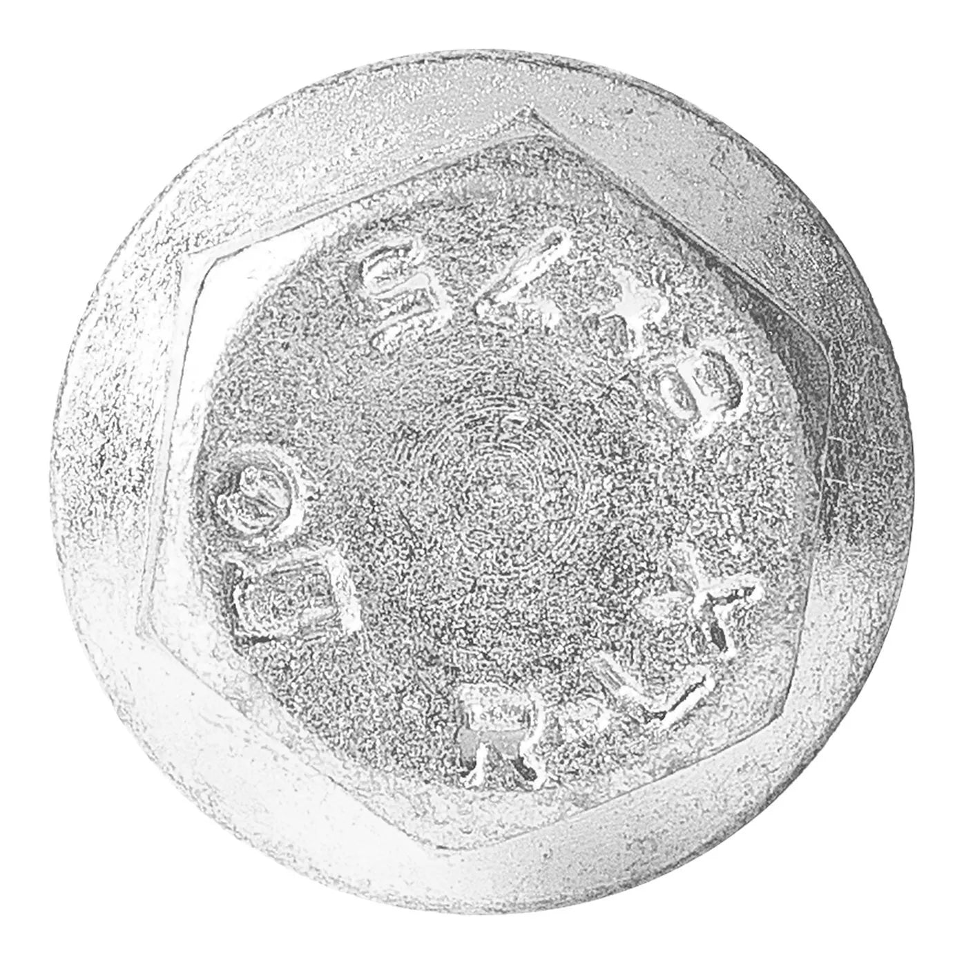 Diall Hex Steel Concrete screw (Dia)8mm (L)75mm, Pack of 10