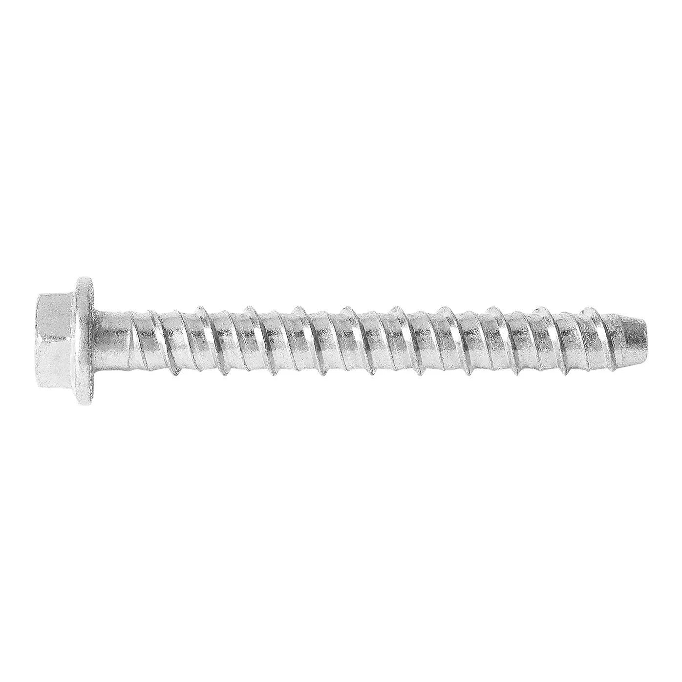 Diall Hex Steel Concrete screw (Dia)8mm (L)75mm, Pack of 10