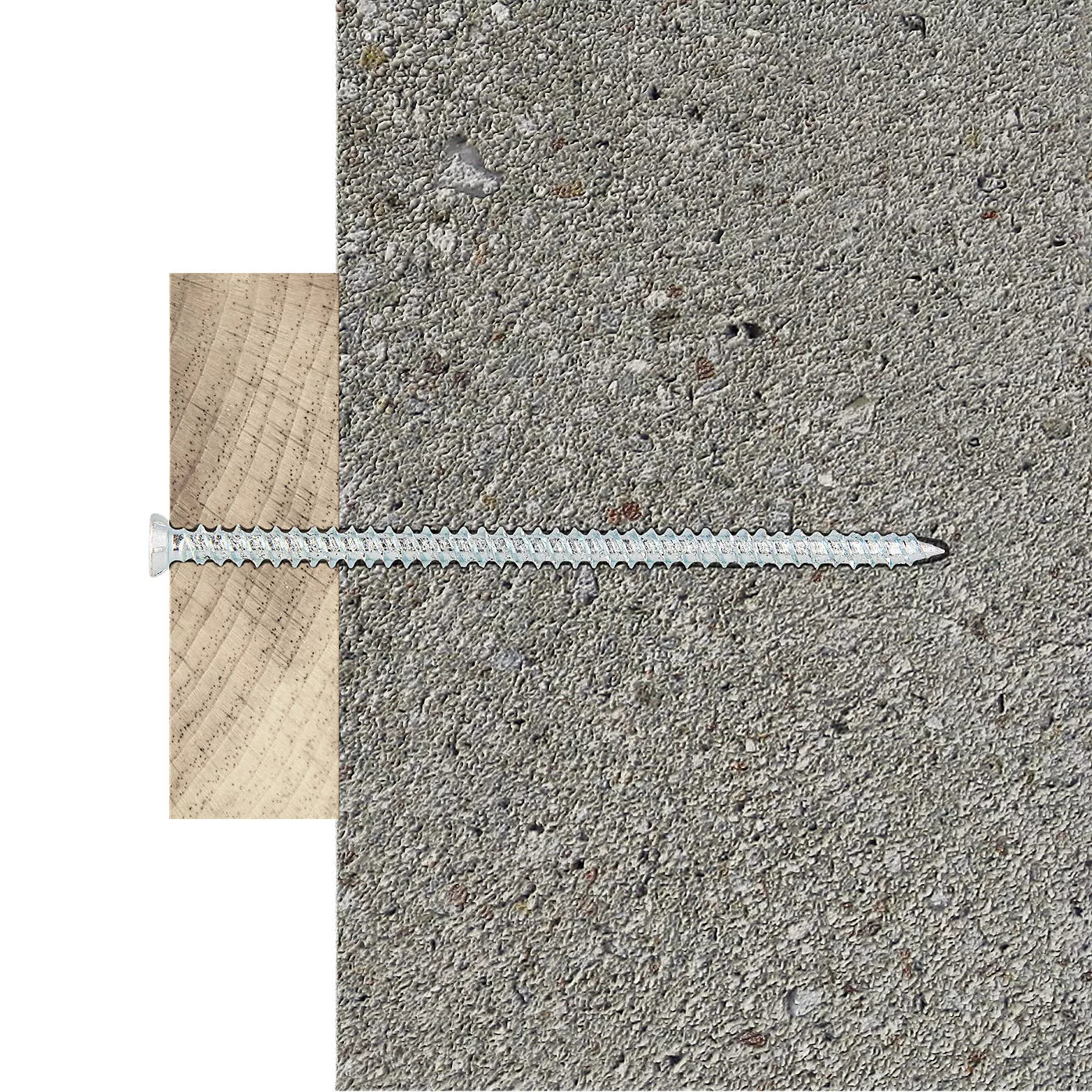 Diall T30 Pan head Steel Concrete screw (Dia)7.5mm (L)152mm, Pack of 20