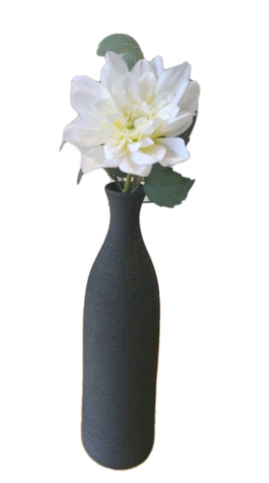 Black Ceramic Vase