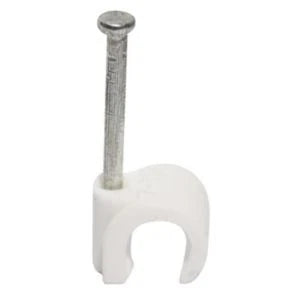 Plumbsure Plastic Pipe Clip M5518Nqv3 (Dia)8mm, Pack of 10