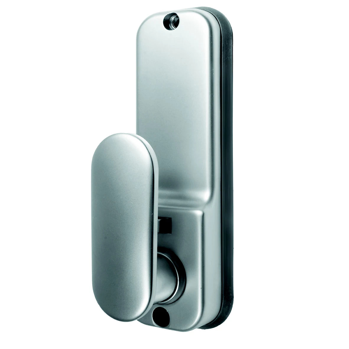 Smith & Locke Grey Zinc alloy 4-6 digit Push-button lock